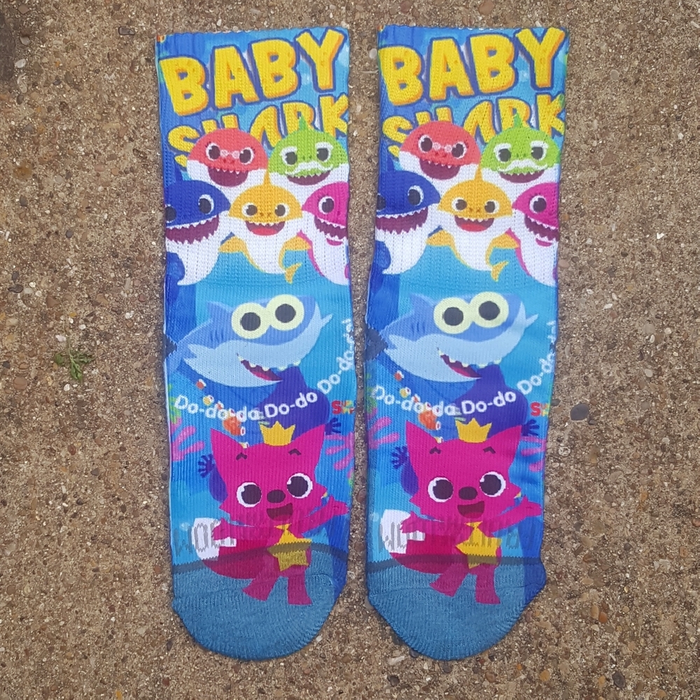 Baby shark socks